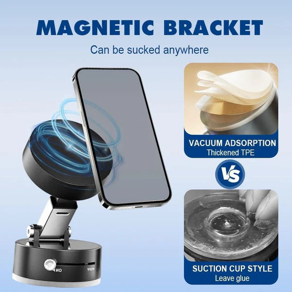 Magnetic Car/Desk Phone Holder (360° Rotation)