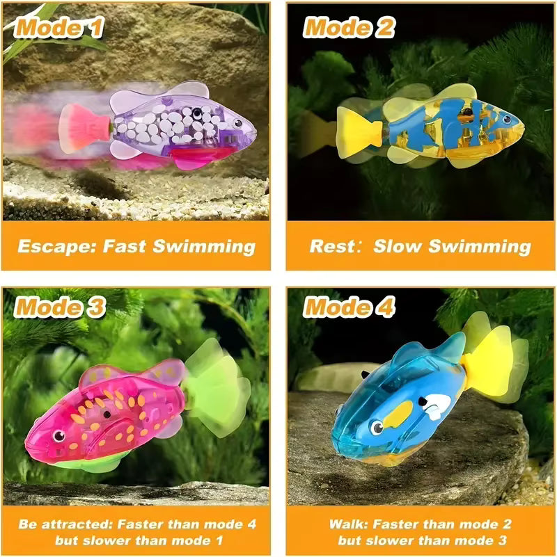 LED Robot Fish Toys
