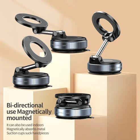 Magnetic Car/Desk Phone Holder (360° Rotation)