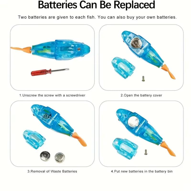 LED Robot Fish Toys