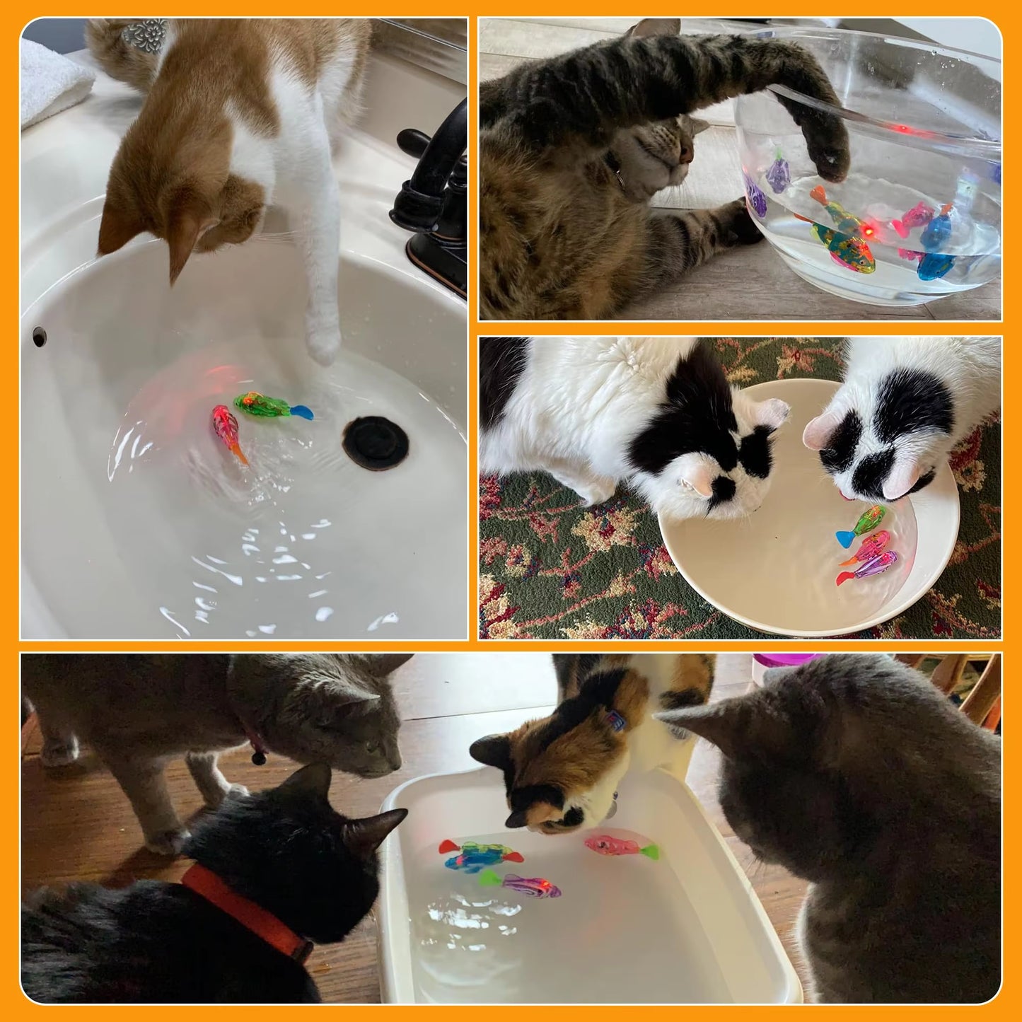 LED Robot Fish Toys