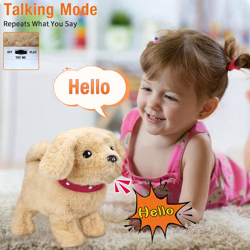 Electronic Plush Puppy Dog Toy