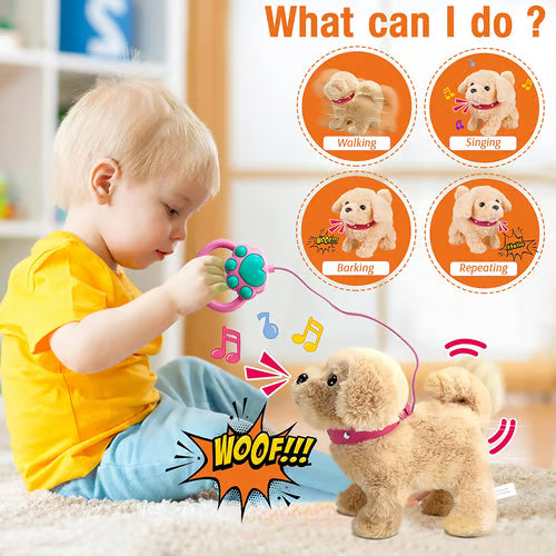 Electronic Plush Puppy Dog Toy