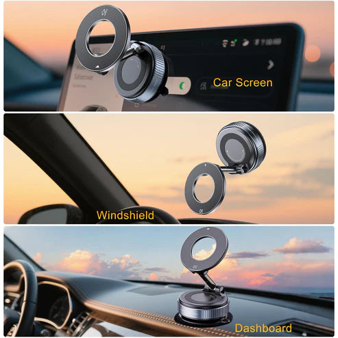 Magnetic Car/Desk Phone Holder (360° Rotation)