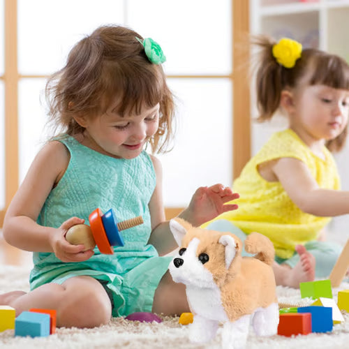 Electronic Plush Puppy Dog Toy