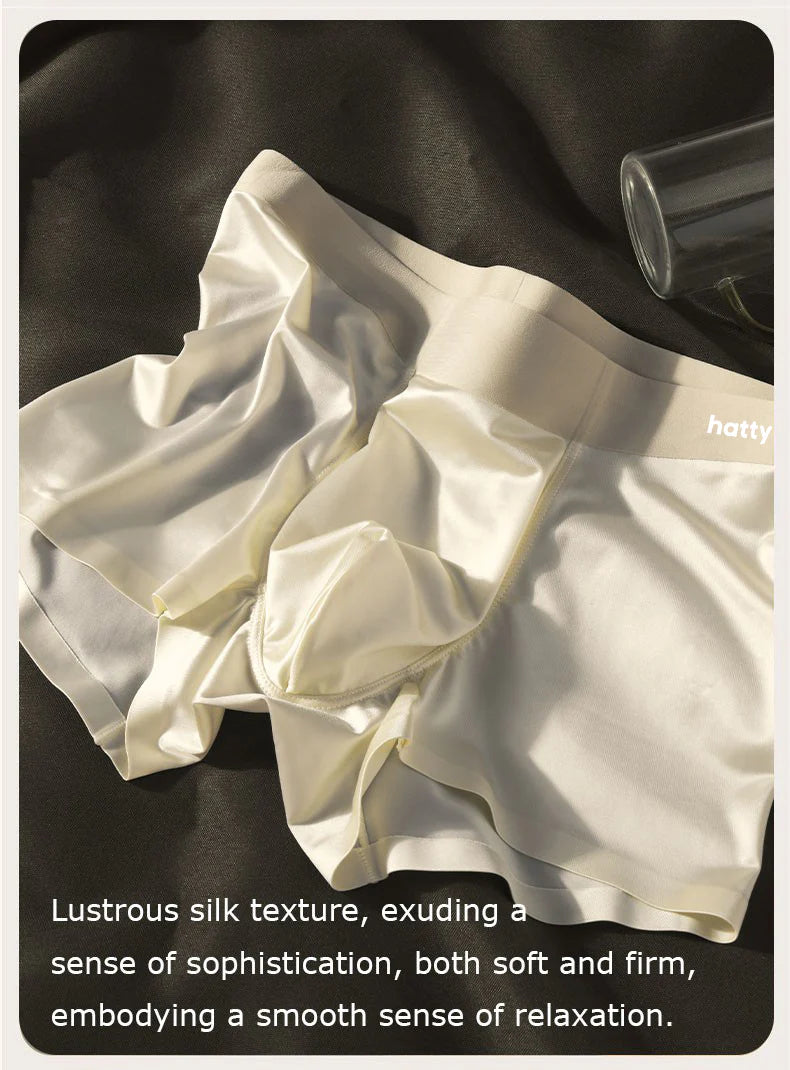 Men's Elegant Silk Boxer