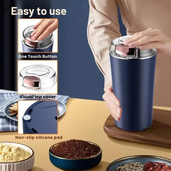 Fresh Grounds, Perfectly Pulled | Grind Your Favorites in Seconds