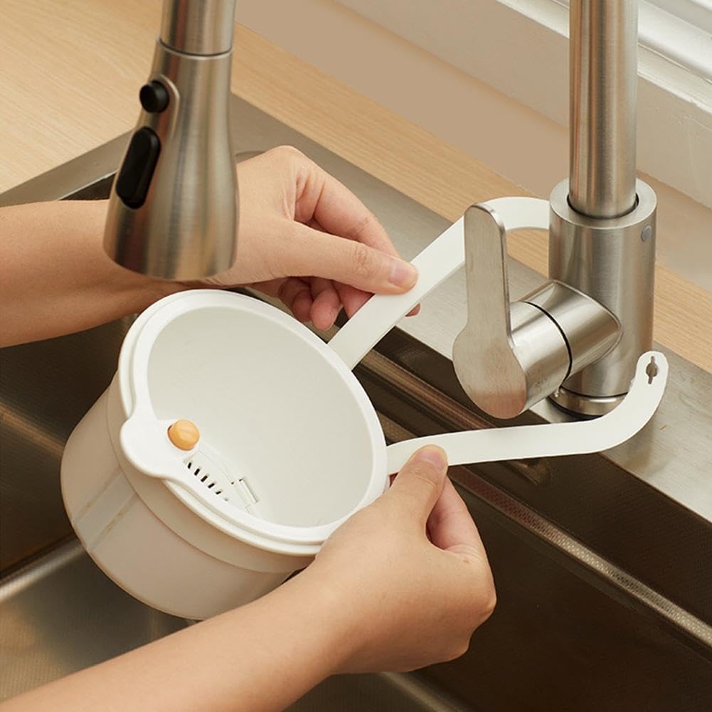 2 in 1 Kitchen Sink Drain Basket