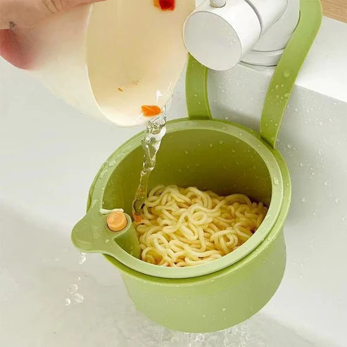 2 in 1 Kitchen Sink Drain Basket