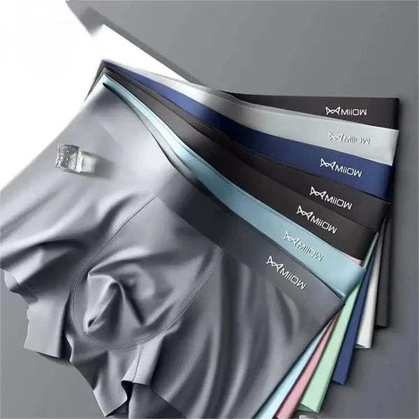 Men's Ice Silk Boxer {PACK OF 3}