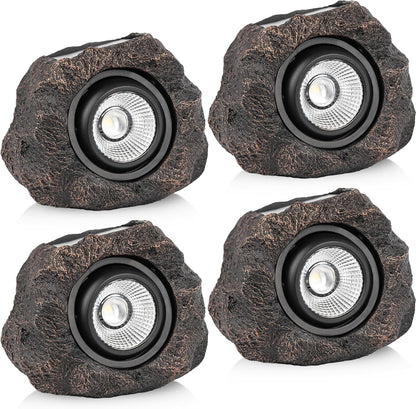 Solar LED Waterproof Rock Lamp
