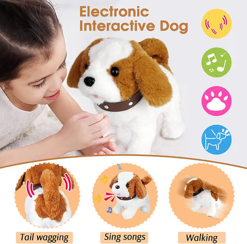 Electronic Plush Puppy Dog Toy