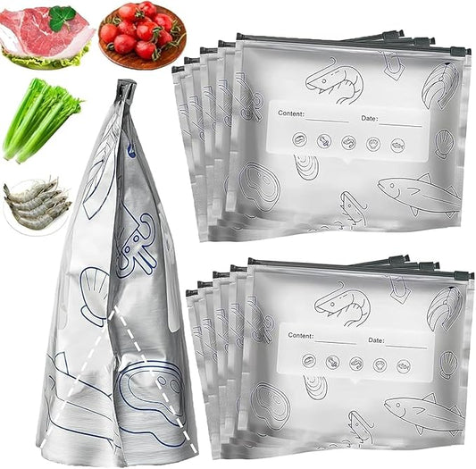 Aluminum Foil Fresh Reusable  Sealed Bag