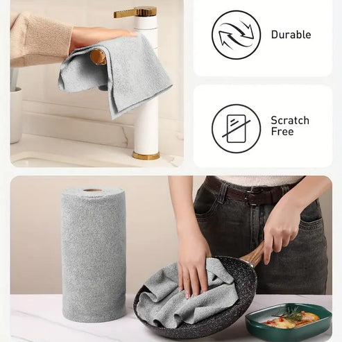 Microfiber Cleaning Cloth Roll