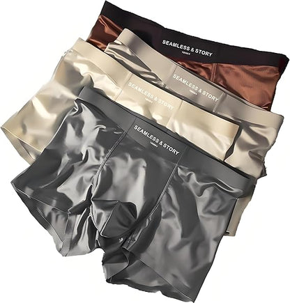 Men's Elegant Silk Boxer