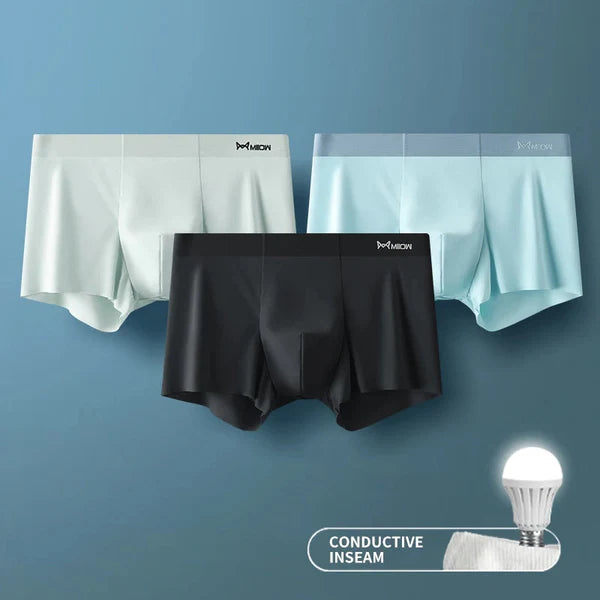 Men's Ice Silk Boxer {PACK OF 3}