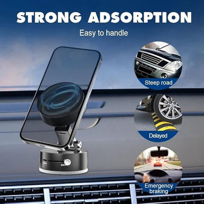 Magnetic Car/Desk Phone Holder (360° Rotation)