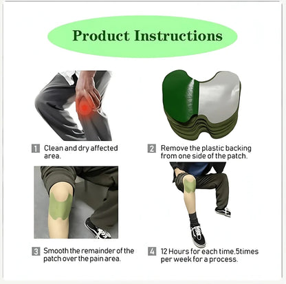 Herbal Knee Patches - (Buy 10 Get 10 Free)